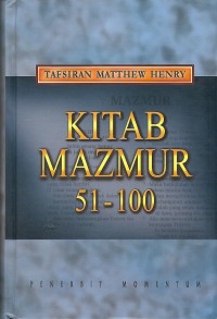 Image of Tafsiran Matthew Henry : Kitab Mazmur 51 - 100
